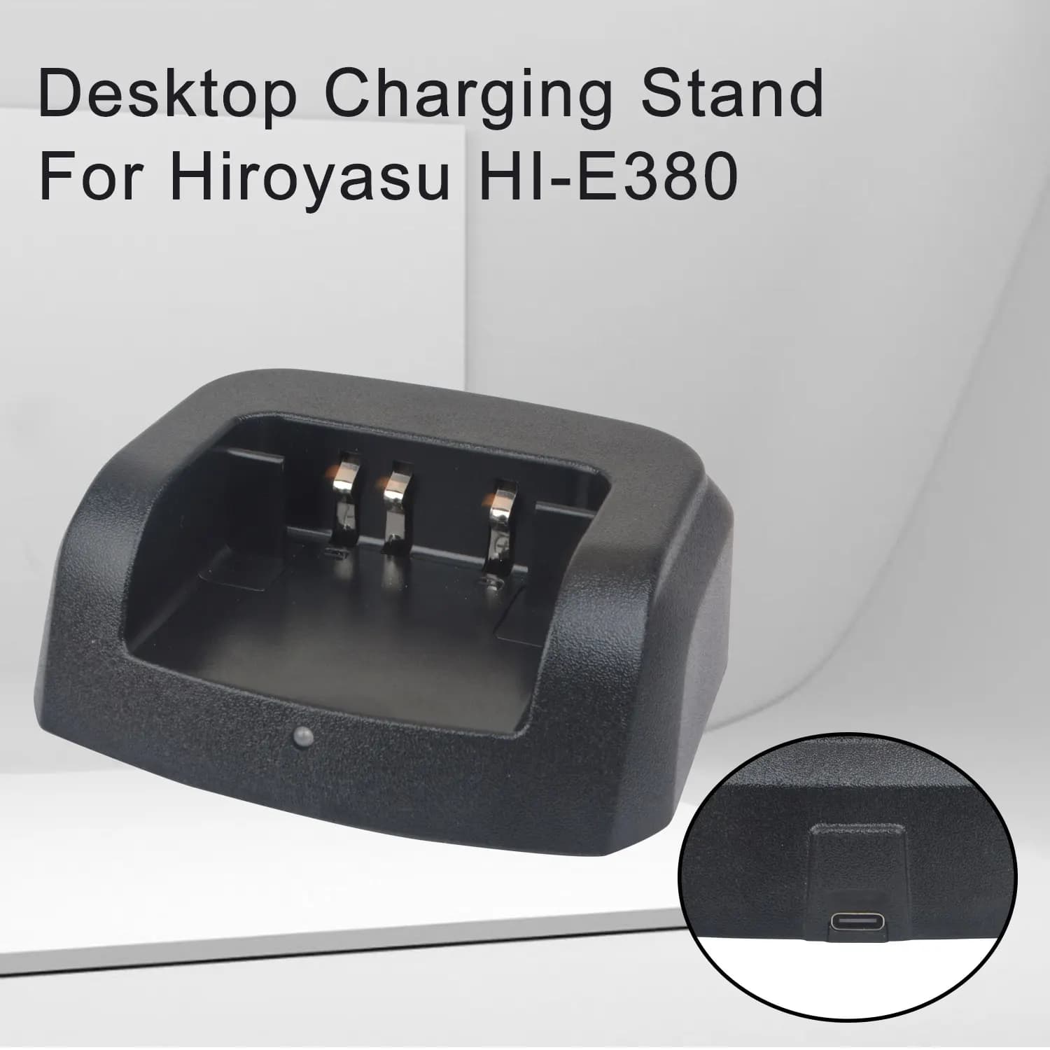 HIROYASU Walkie Talkie HI-E380 Desktop Charging Stand