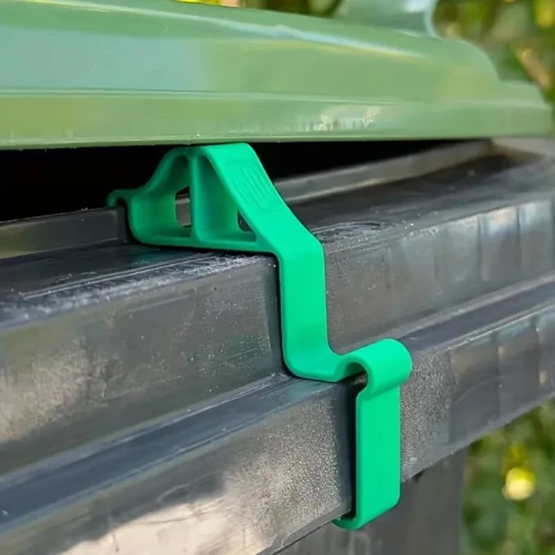 Clip di ventilazione antiodore per bidoni della spazzatura con coperchio, mantiene i tuoi contenitori esterni freschi e puliti, ideale per bidoni dei rifiuti da cucina all'aperto.