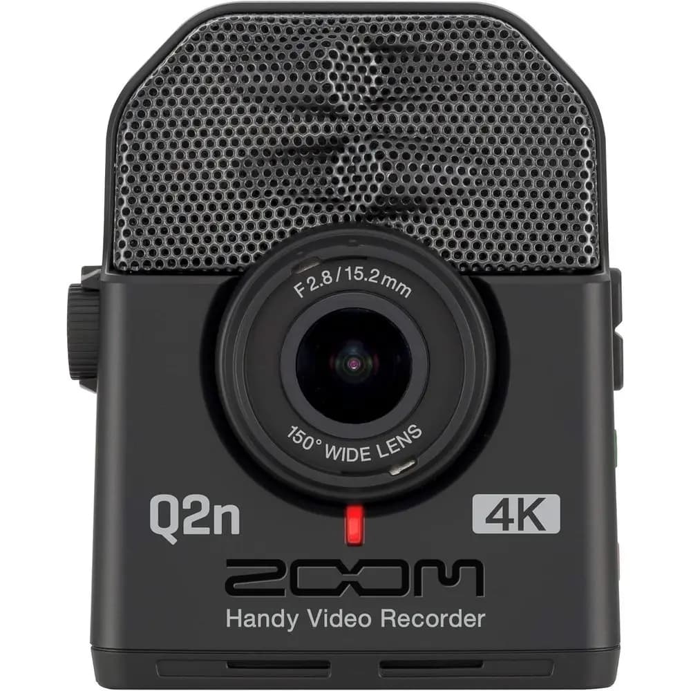 Zoom Q2n-4K Registratore Video o per Musica, Podcast e Streaming con Video 4K, Microfoni Stereo, Webcam