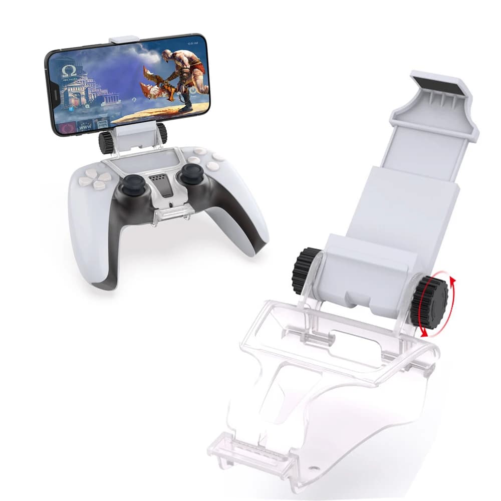 Per PS5 Playstation 5 Controller per gamepad Smart Phone Supporto per cellulare Supporto per morsetto Clip per supporto Accessori per giochi per telefono