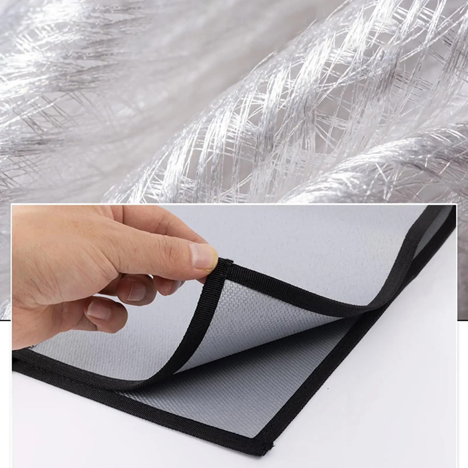 Tappetino Ignifugo per Barbecue, Coperta Resistente al Calore, Protezione per Patio e Prato, per Kit da Campeggio, Griglia, Barbecue, Picnic