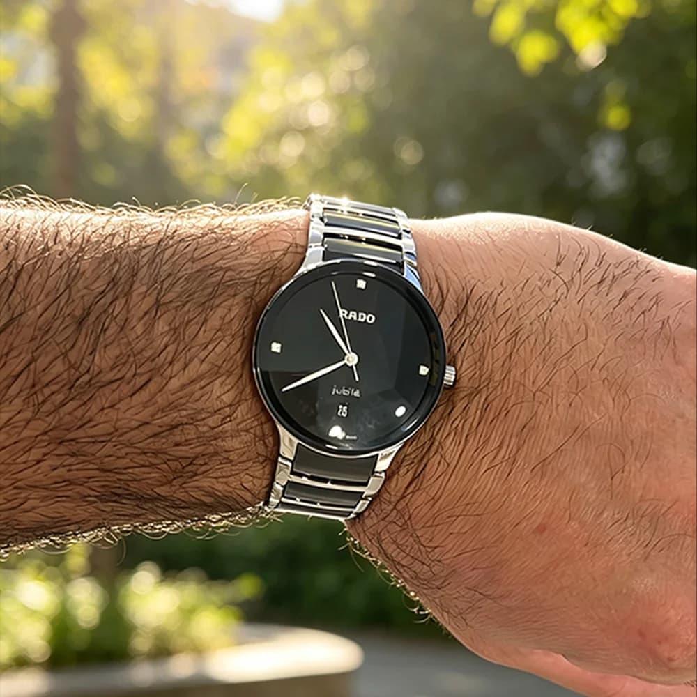 Romance Rado Original Brand Watches For Mens Ladies Luxury Ceramic 38MM/28MM Simple Women Watch High Quality AAA Male Clocks