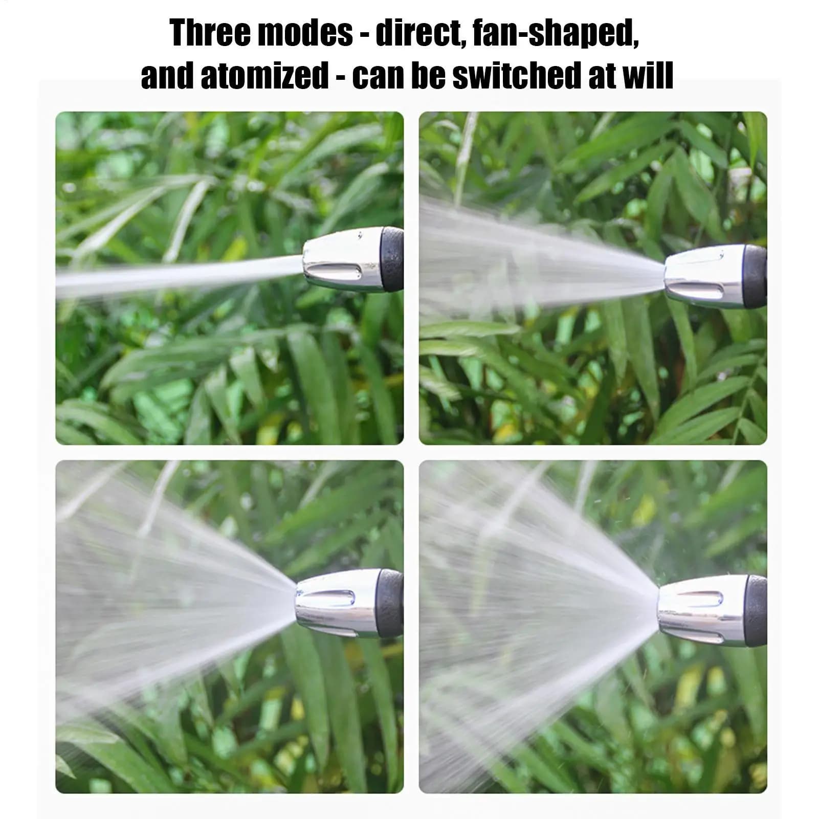 Car Foam Sprayer Adjustable Nozzle Cannon High Pressure Multi-port Telescopic Garden Hose Foam Cannon For Auto Detailing Home RV