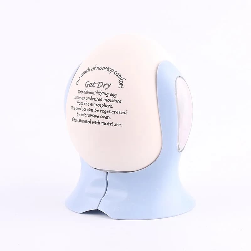 1 pz riutilizzabile deumidificante uovo purificatore d'aria uovo di ceramica frigorifero armadio deumidificatore essiccatore d'aria