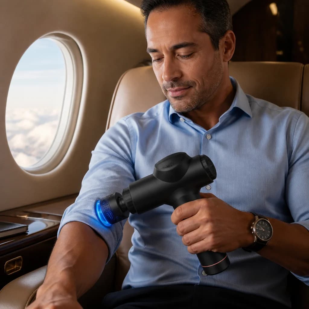 Professional Heat Cold Therapy Massage Gun Deep Tissue Muscle Recovery Electric Handheld Massager for Athletes Device