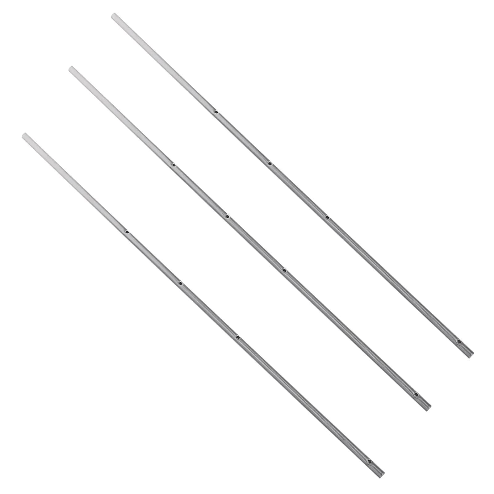 Set di 3 Aste Operative in Metallo per Calcio Balilla, Ricambio per Tavolo da Calcio, Accessorio con Impugnatura Stabile e Confortevole