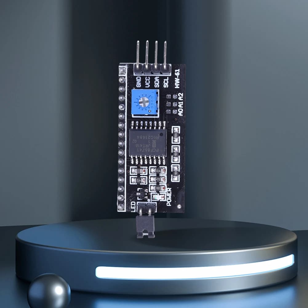 PCF8574 Modulo convertitore adattatore LCD IIC I2C LCD1602 2004 Scheda di interfaccia seriale IIC per parti Arduino Robort