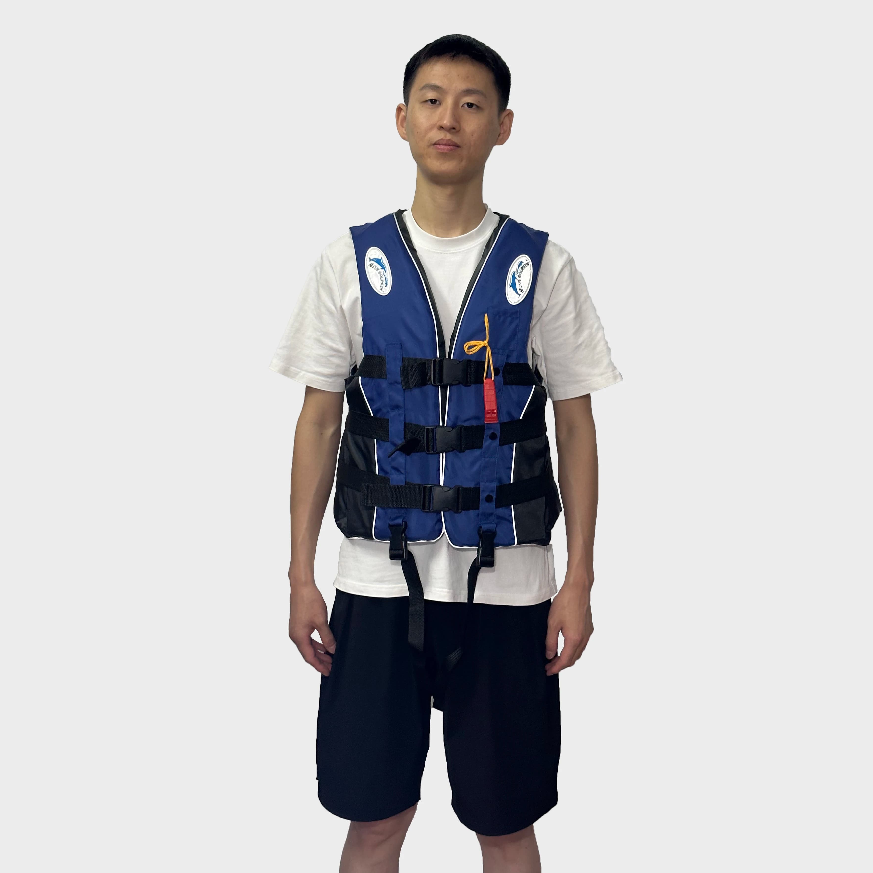 Nuoto Surf Canottaggio Sci Gilet da guida Tuta di sopravvivenza di sicurezza in acqua Giubbotto di salvataggio universale Giacca da pesca per bambini adulti -3XL
