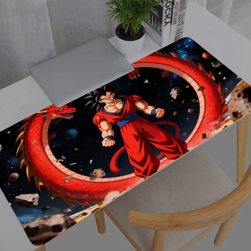 Tappetino per mouse Dragon Ball Anime Accessori da gioco Tappetino per tastiera Varmilo Tappetino da scrivania Tappetino per mouse da gaming