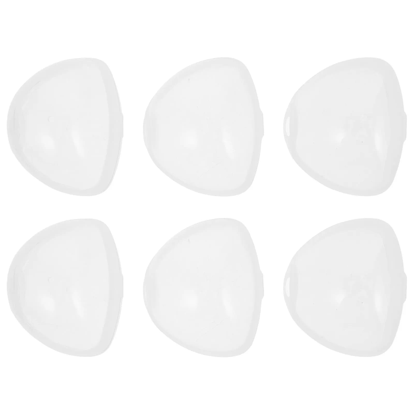 Set di 6 Contenitori Portatili per Ciucci a Forma Triangolare, Scatola per Conservazione Ciucci da Viaggio, Impermeabile, per Borsa per Pannolini