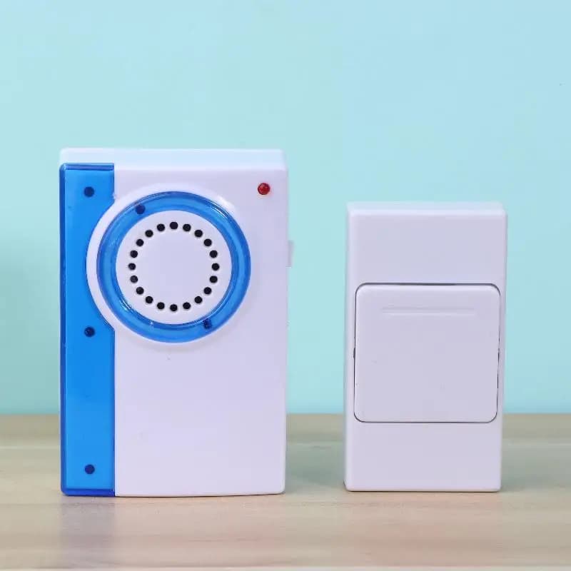 Campanello Intelligente con Telecomando, Adesivo, Lunga Portata, Suono Potente, per Anziani e Bambini, Campanello Wireless con Controllo del Volume