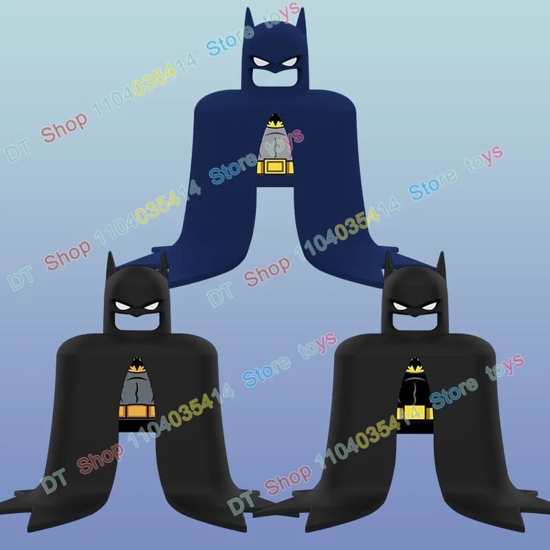 Nuove Action Figure di Serie Cinematografiche Popolari, Maschere, Mantelli, Blocchi da Costruzione, Scene Assemblabili, Regalo di Natale per Bambini DY112-114