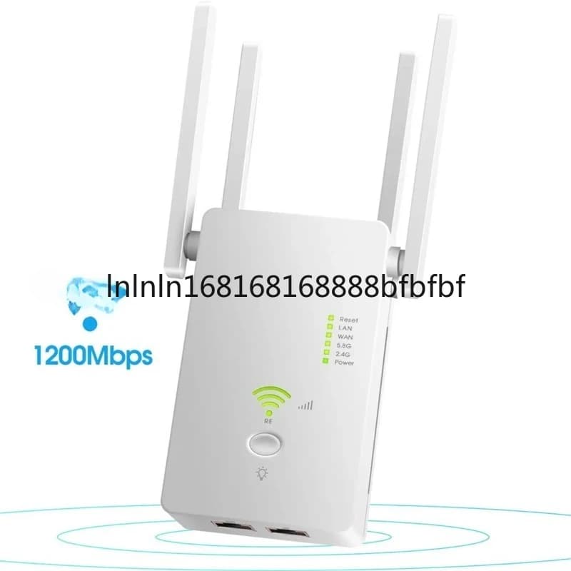 Adatto per ripetitore WiFi 1200M, amplificatore di segnale wireless 5GHz