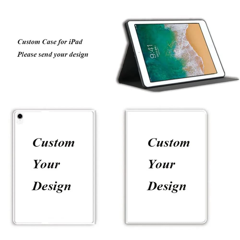 Custodia Smart personalizzata per iPad Air 4 5 10.9 pollici 2022 iPad Air Tri Fold Cover Funda Auto Wake Sleep con portapenne Tablet Capa