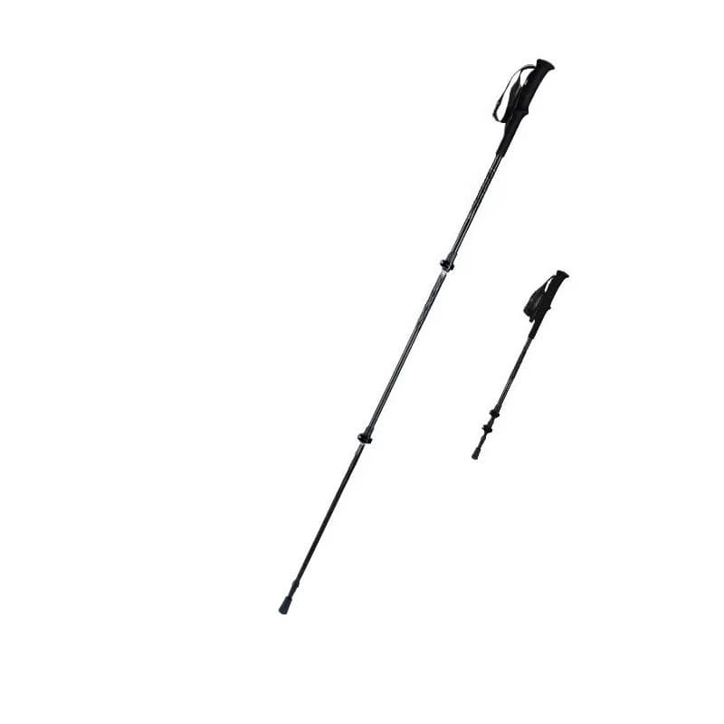 Carbon Fiber Trekking Sticks Hiking Equipment and Professional Light Hiking Telescopic Ultralight Carbon