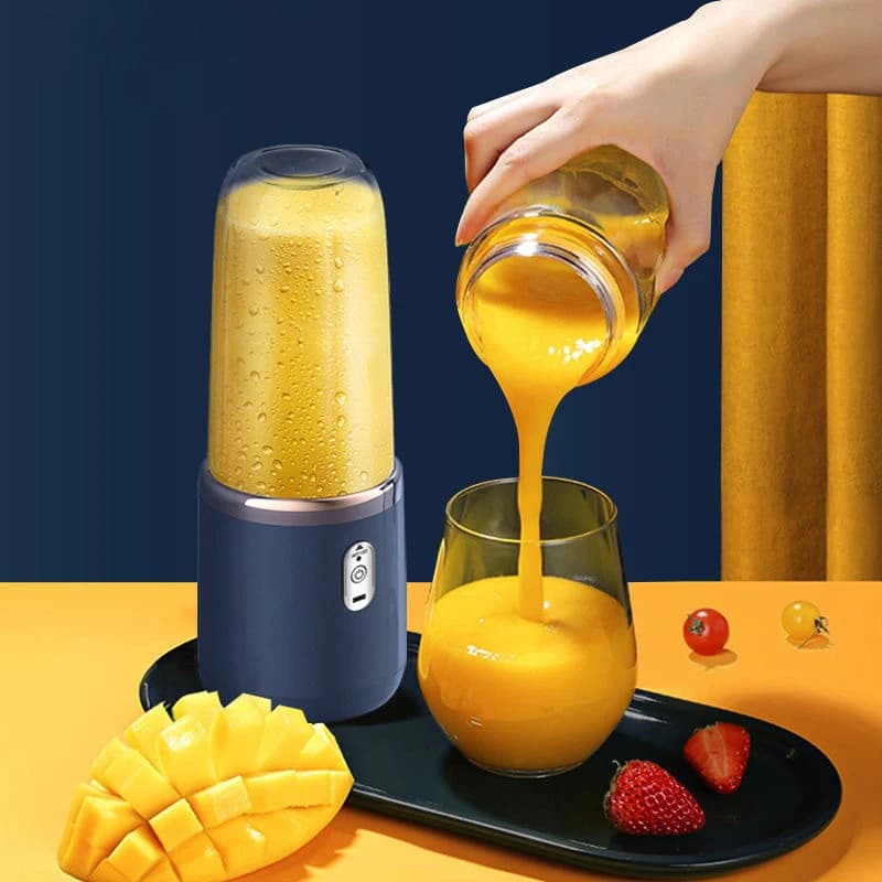 Portable rechargeable small juicer for students and home use, multifunctional juice blender and juicer cup