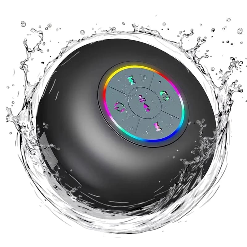 Altoparlante Bluetooth wireless portatile Altoparlante impermeabile IPX4 Sport all'aria aperta Bagno Grande ventosa Mini cassa audio stereo