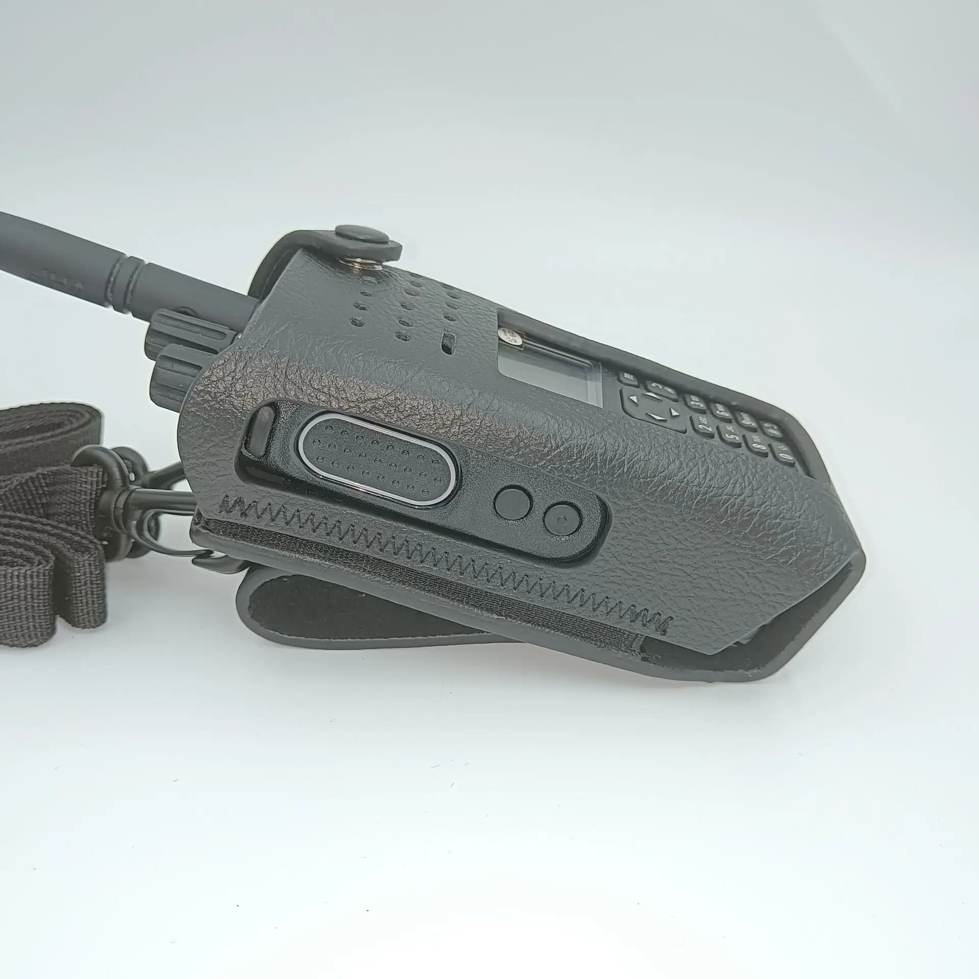 Fonda Protectora De Cuero De Vaca Para Radio bidirezionale Funda Dura Para Motorola XPR 7550 APX1000 APX2000 Walkie Talkie