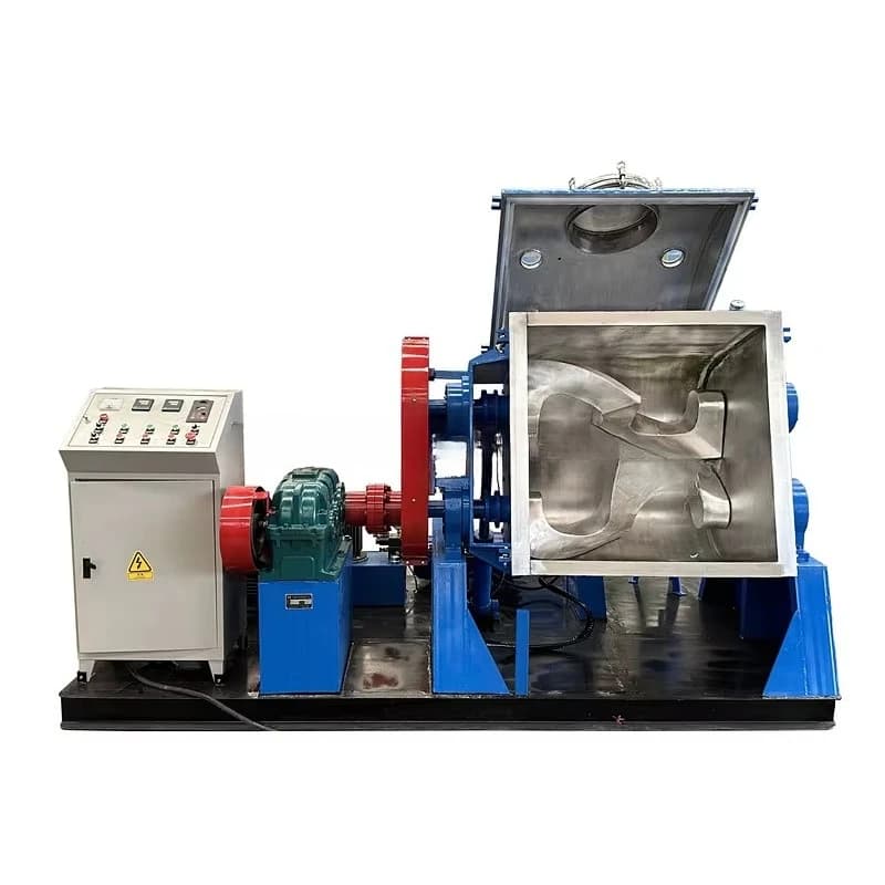 Impastatrice a lama Sigma con inclinazione idraulica da 300 litri, impastatrice a doppio braccio a Z per impastatrice/argilla CMC/BMC/Play