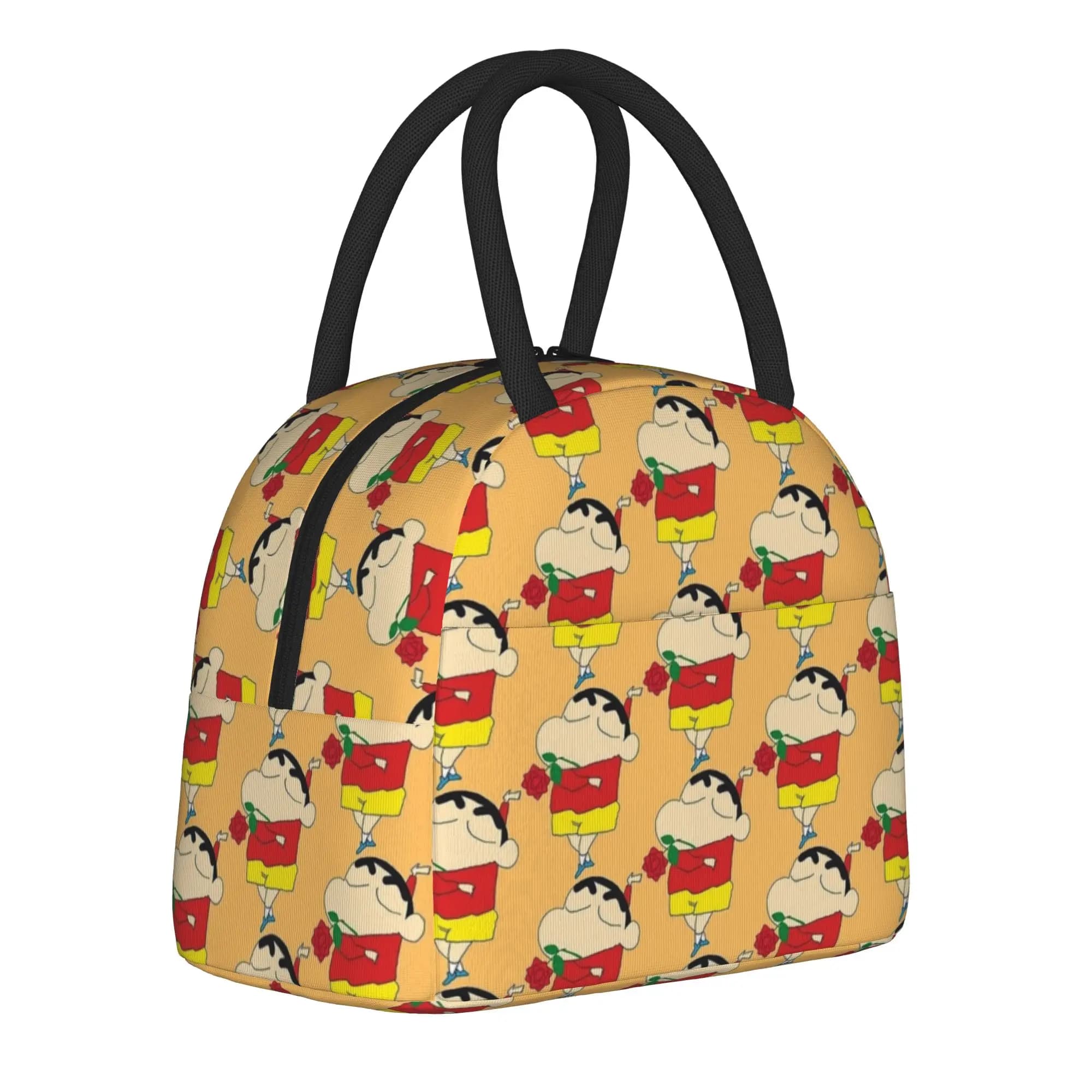 Borse termiche per il pranzo con personaggi di Crayon Shin-chan, borsa frigo riutilizzabile, contenitore per il pranzo, borsa portatile per il pranzo, borsa per alimenti