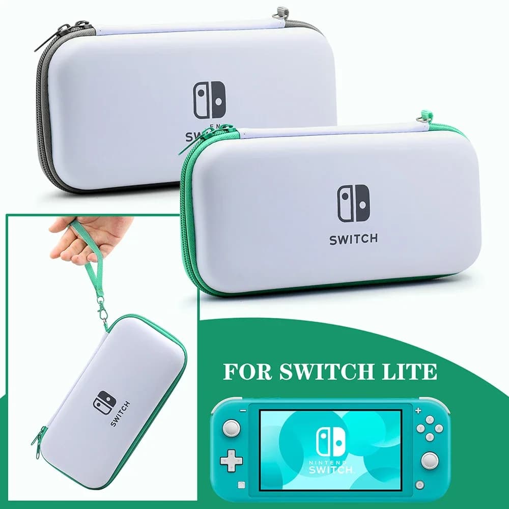 Per la custodia per console Nintend Lite Borsa per il trasporto Mini custodia per slot per schede da gioco da viaggio per accessori Lite Portabicchieri per bagagli Borsa tecnica