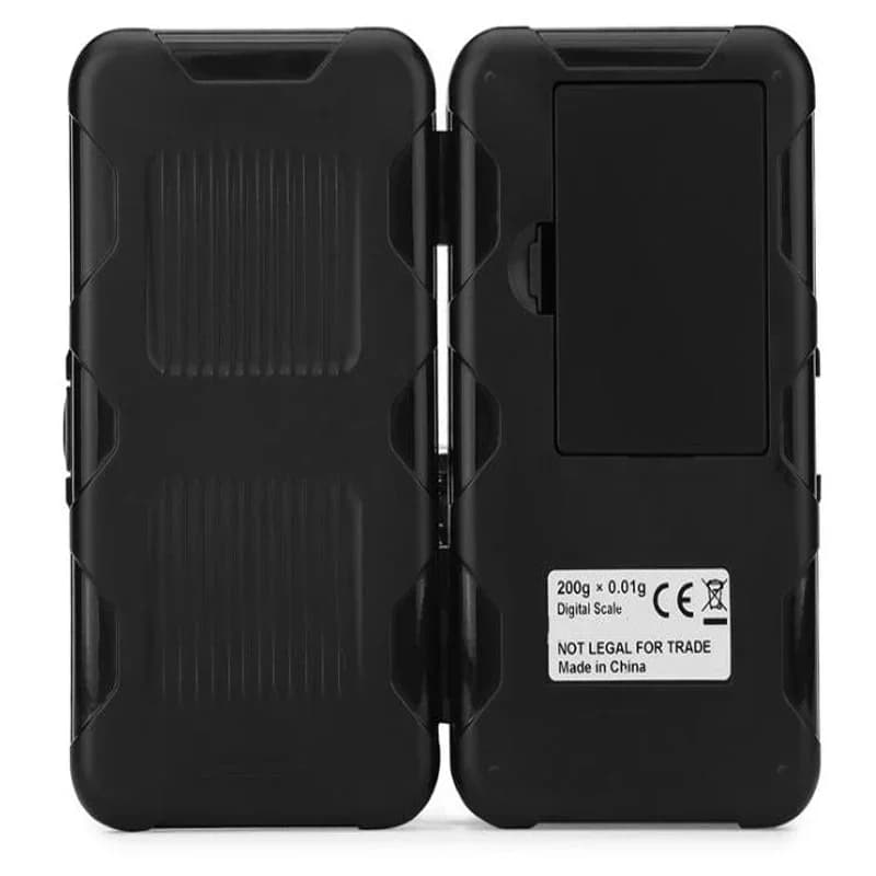 0.001g/50g o 0.01g/200g Mini bilancia digitale milligramma Bilancia portatile per gioielli Bilancia da cucina in carati con calibrazione 50g/200g