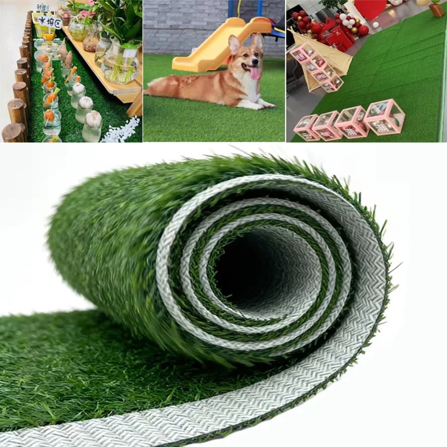Artificial Turf Carpet, Grass Mat, Artificial Turf, Fake Turf, Garden Lawn, Landscape, Balcony Decoration, Reusable Lawn Mat, in