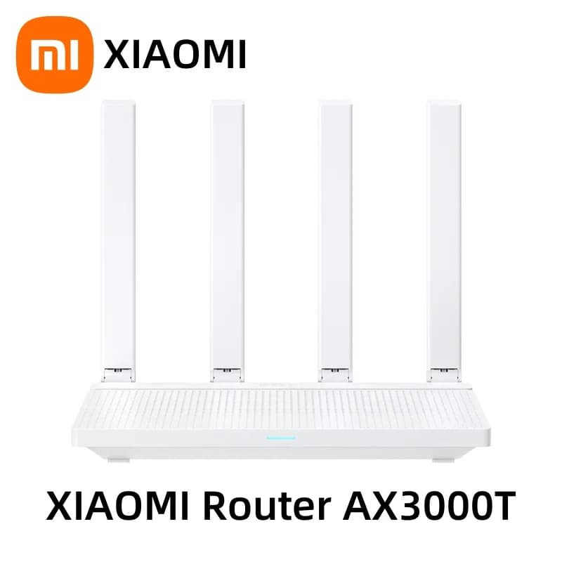 Nuovo Xiaomi Router AX3000T IPTV Rete a rete Porte Gigabit Ethernet Acceleratore da gioco Ripetitore Modem Amplificatore di segnale
