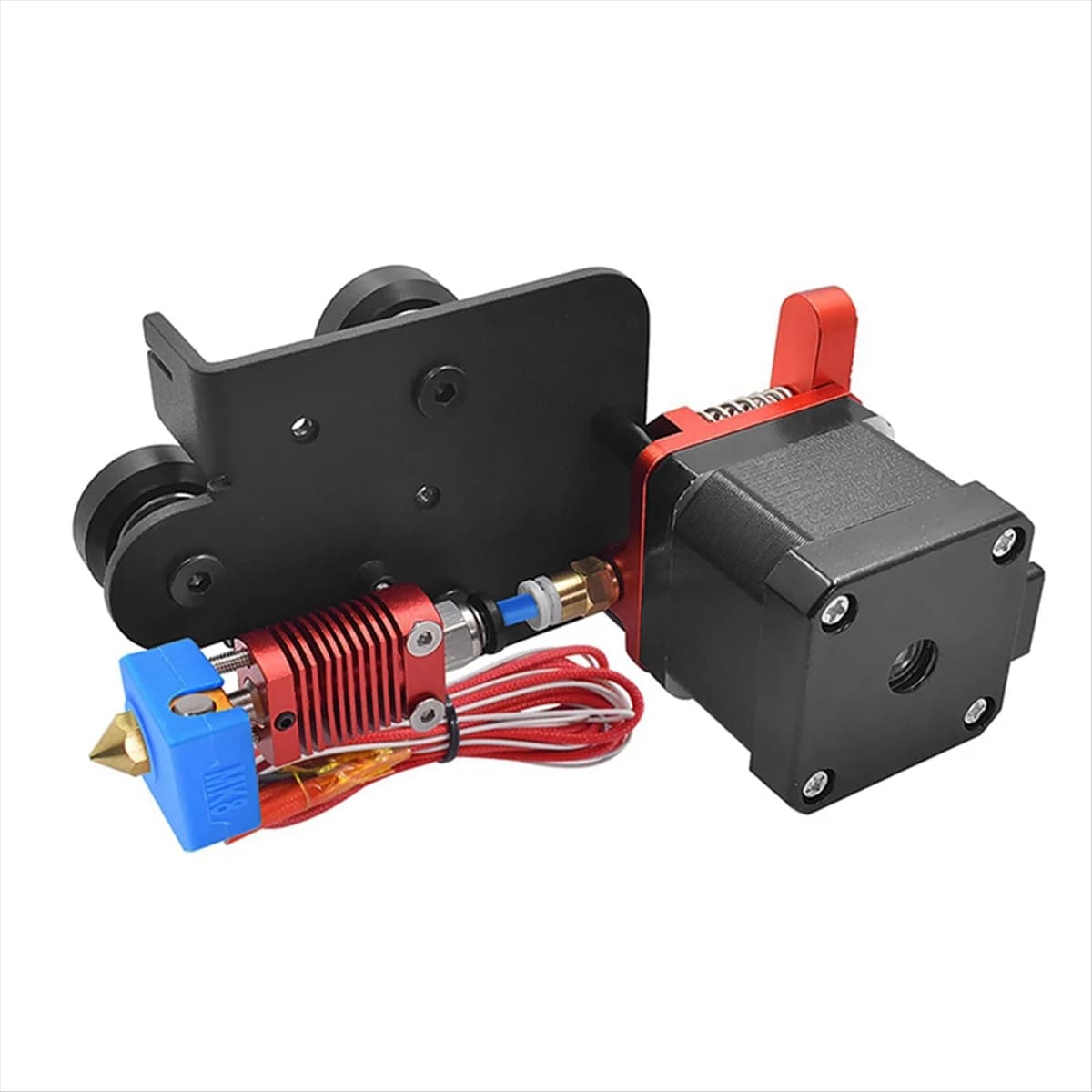Y19AA Kit estrusore Alimentatore a trasmissione diretta per stampanti Creality 3D Ender-3, Ender-5, CR10S Testina di stampa integrata con motore 12V