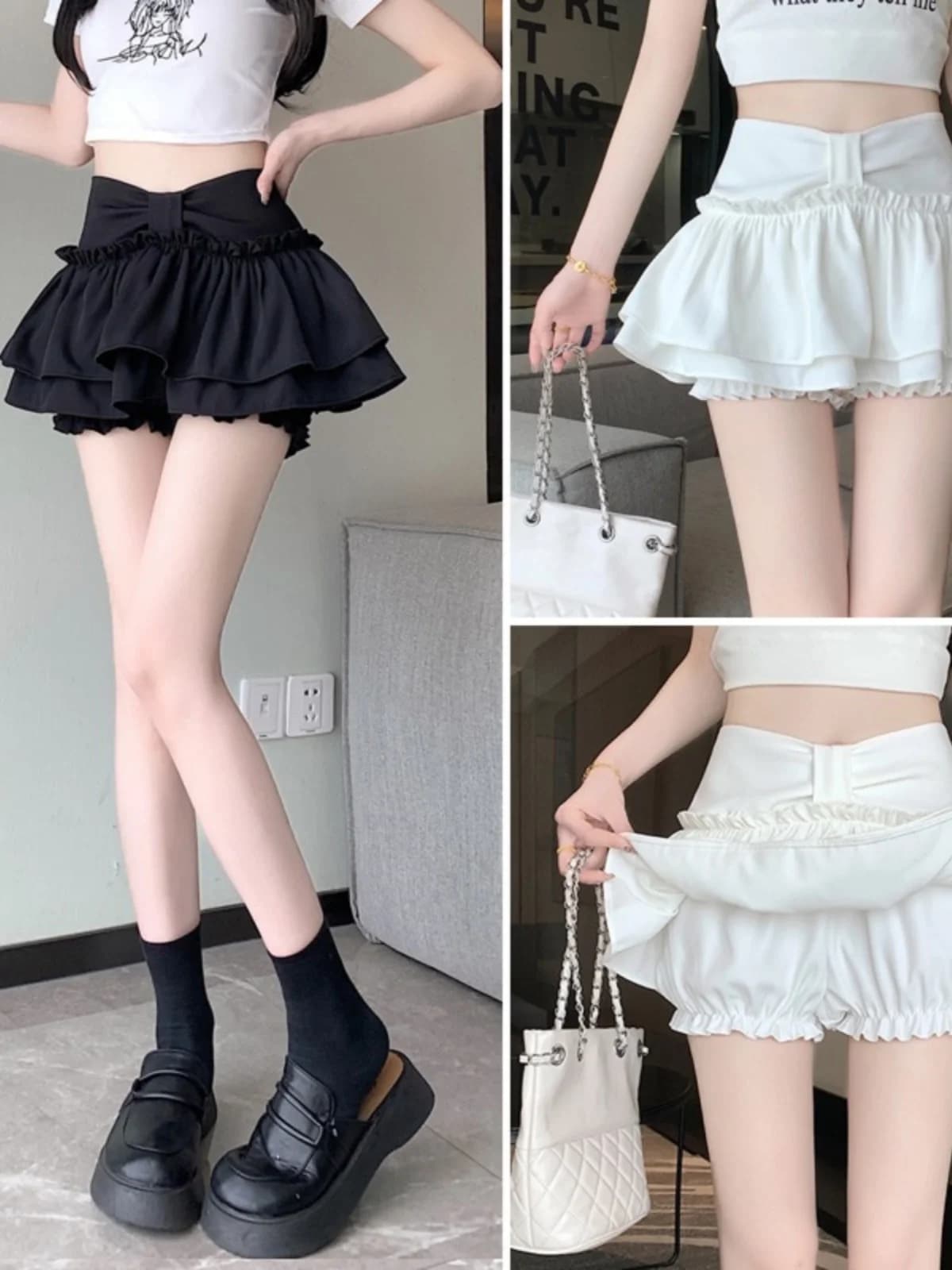 Gonna corta da donna a vita alta, modello A-Line, morbida e sottile, nuova collezione primavera estate, anti-esposizione