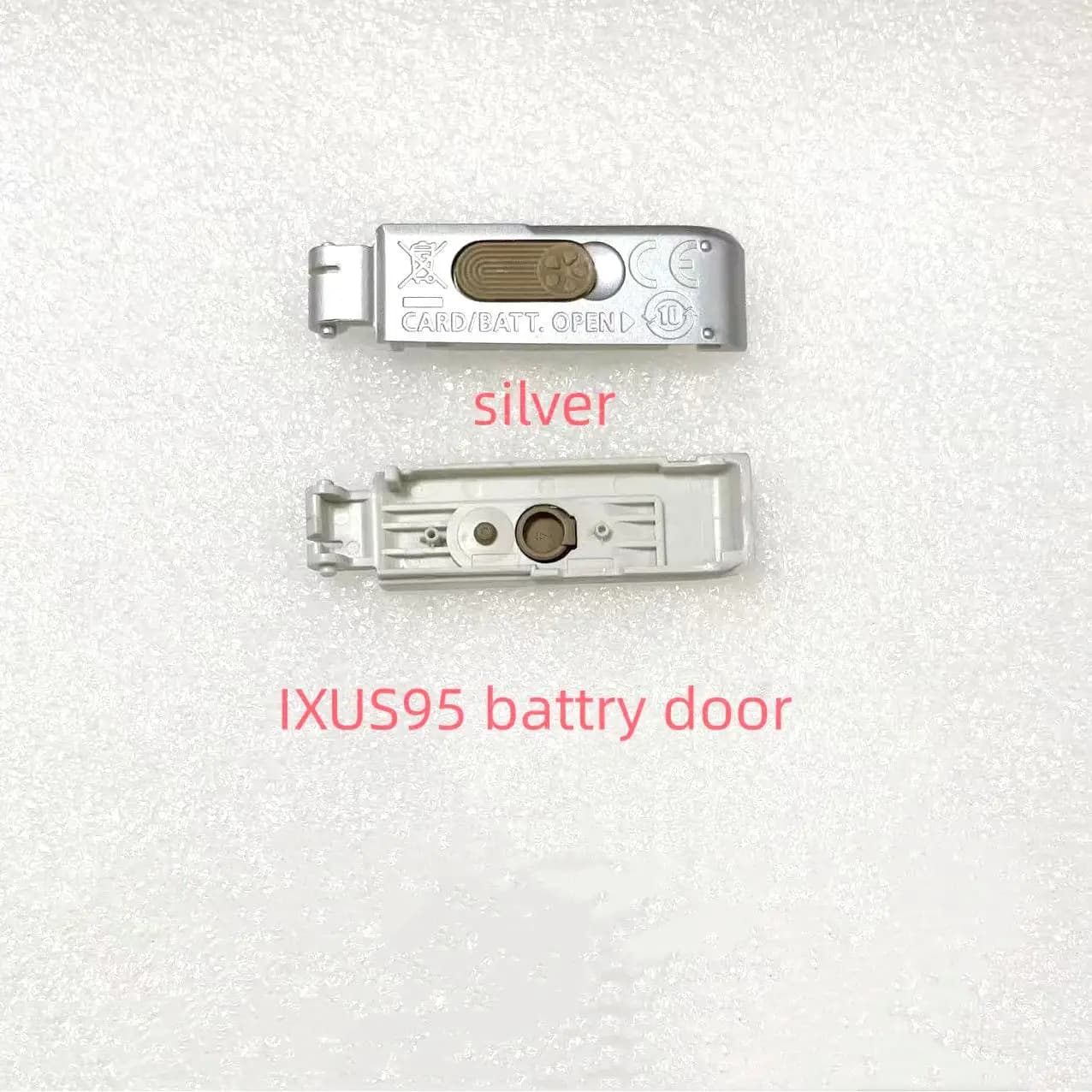 New Original Silver Battery Door for Canon IXUS95 Battery Cover Door Repair Part
