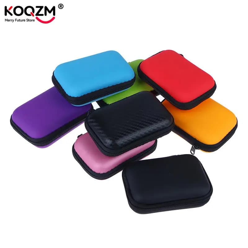 1Pc Mini custodia per fotocamera borsa multifunzionale per auricolari borsa portatile digitale impermeabile per Video borsa portaoggetti in EVA