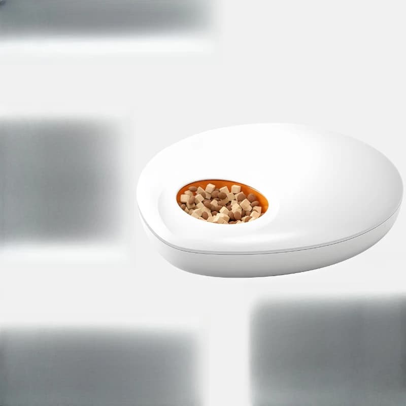 Smart Pet Feeder Wet/Dry Food Application Control Automatic Pet Feeder 5 Square Cats and Dogs Wet Food Dispenser