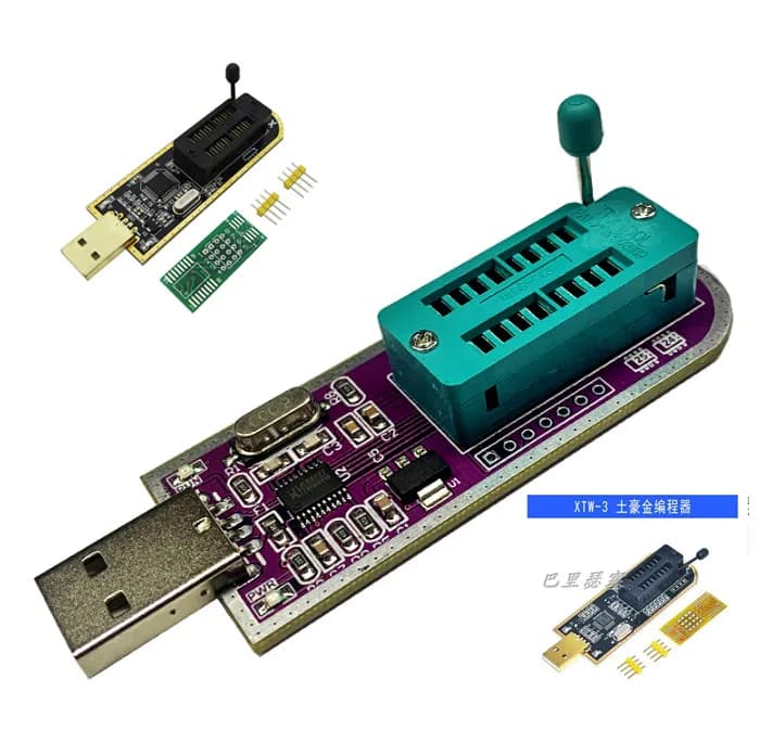 1 pz XTW-3 XTW100 CH347 XTW-5 programmatore scheda madre USB BIOS SPI FLASH 24 25 lettore scrittore C0045