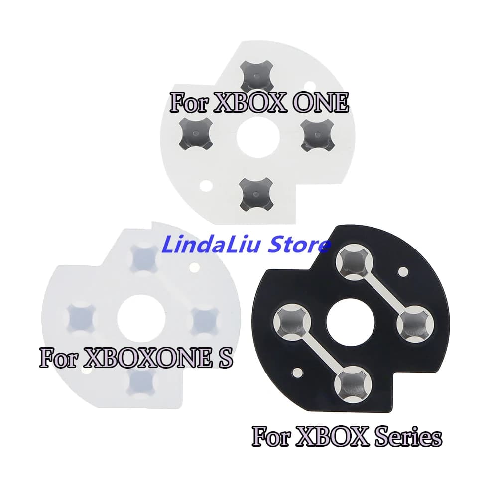 5 pezzi per Xbox One S Controller D Pad Buttons Metal Dome pellicola conduttiva Sticker per Xbox Series S sostituzione