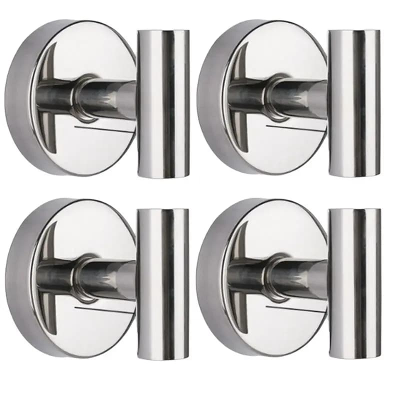 Gancio a ventosa in acciaio inossidabile BOFO, ganci da parete impermeabili senza foratura, riutilizzabili, per cucina e bagno.