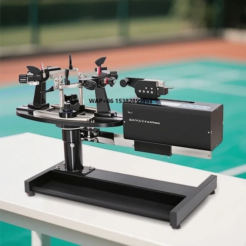 New Tennis and Badminton GLS301 Incording Machine with LED Display and Complete Tool Set
