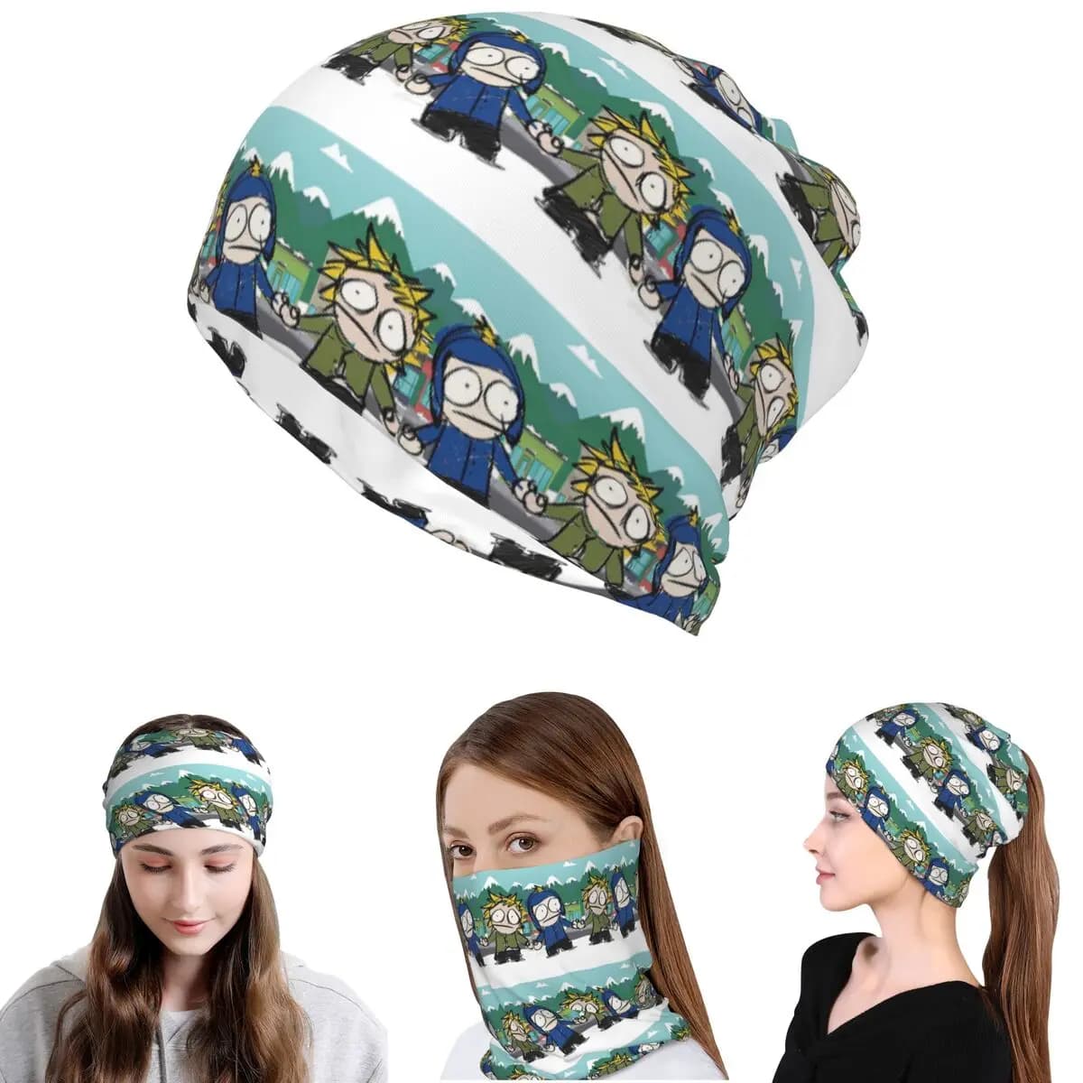 Sciarpa Multifunzione Craig X Tweek, Bandana, Scaldacollo, Cappello per Uomo e Donna, Ideale per Ciclismo e Inverno