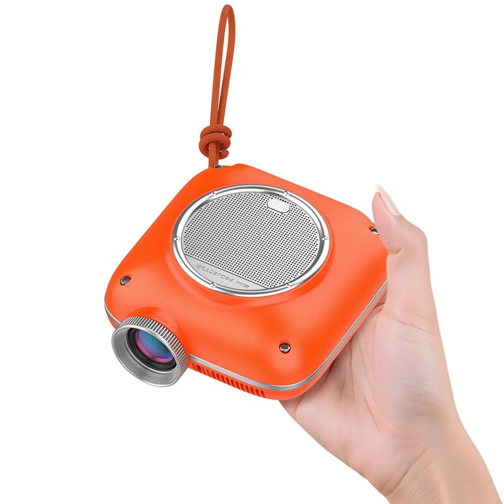 Mini proiettore domestico portatile transfrontaliero piccolo proiettore ad alta definizione schermo home theater proiezione da parete telefono cellulare