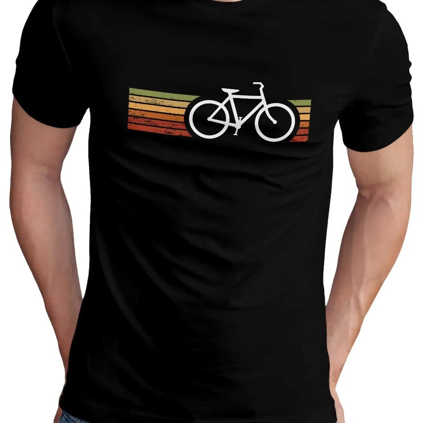 Maglietta da ciclismo vintage OM3 per uomo, taglie S-5XL, lavata, elegante, per tutti i giorni, alla moda