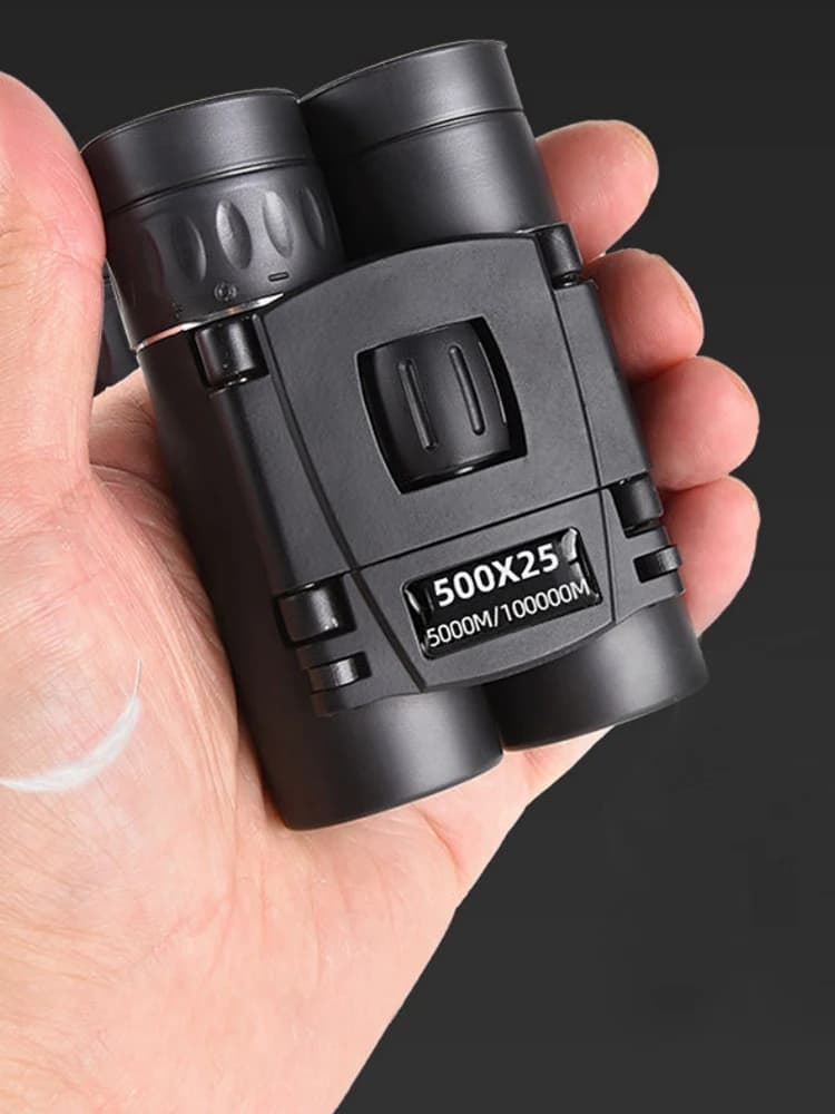 Binocolo 500x25 Telescopio a lungo raggio Binocolo portatile Binocolo potente HD Caccia da campeggio Attrezzatura per birdwatching