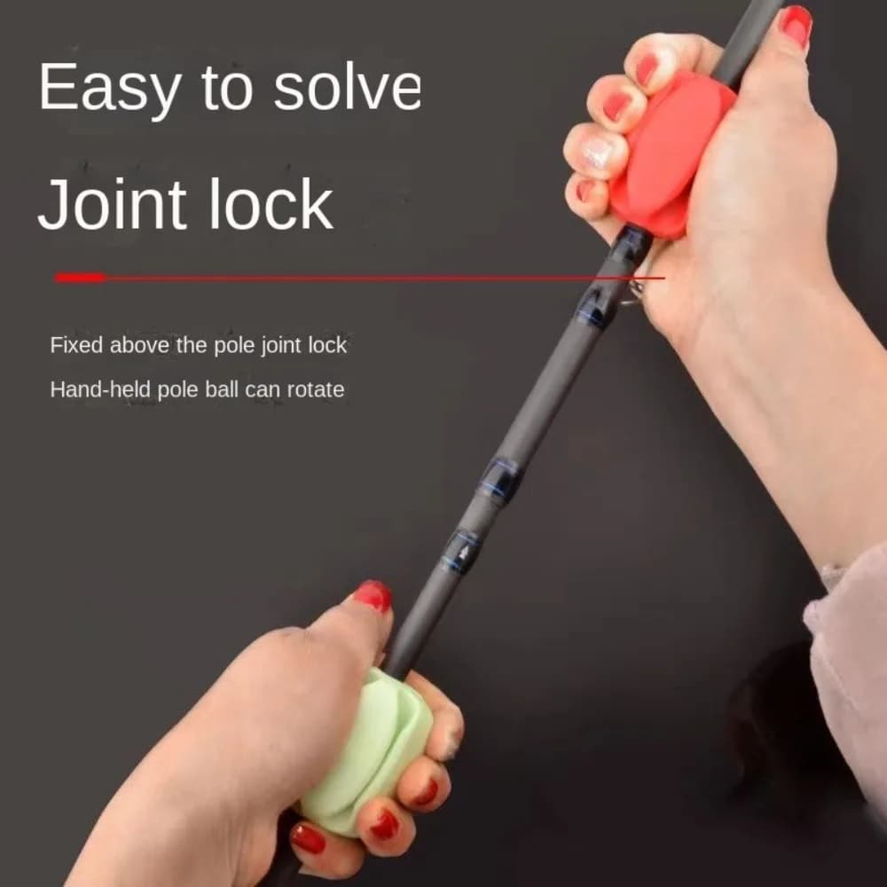 2 Pezzi Supporto per Canna da Pesca in Silicone a 5 Fori, Leggero, 6 Colori, Accessori per la Pesca