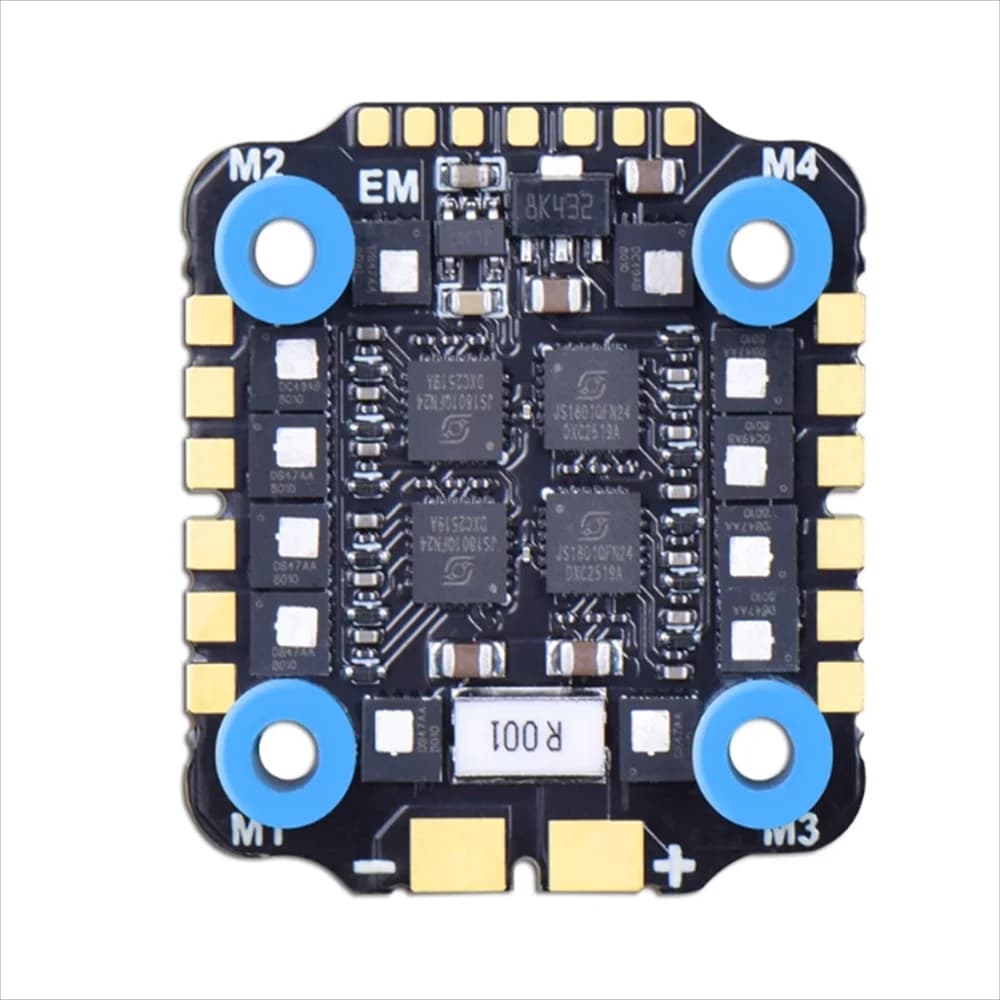 JHEMCU EM 45A/ 50A 4in1 Brushless ESC 2-6S Lipo 20x20mm/ M4 For RC FPV Racing Freestyle Drone