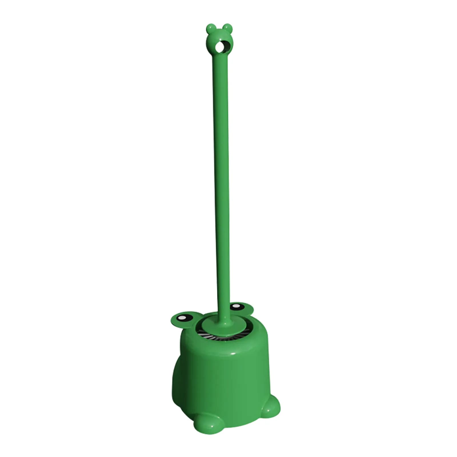 Set Spazzola WC a Forma di Rana con Supporto e Manico Lungo per la Pulizia del WC, Strumento per la Pulizia della Ciotola del Bagno