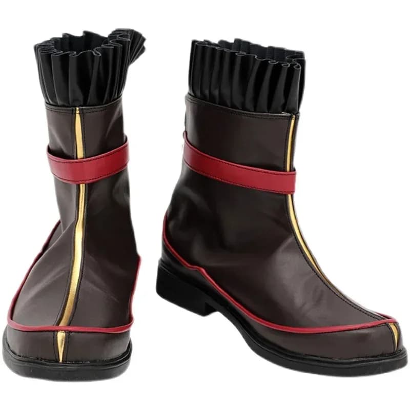 Gioco FF14 Luka Tianslayer Scarpe Cosplay Stivali Puntelli Festa di Halloween Gioco di ruolo su misura Aksesorix;3,v'6.f;9,