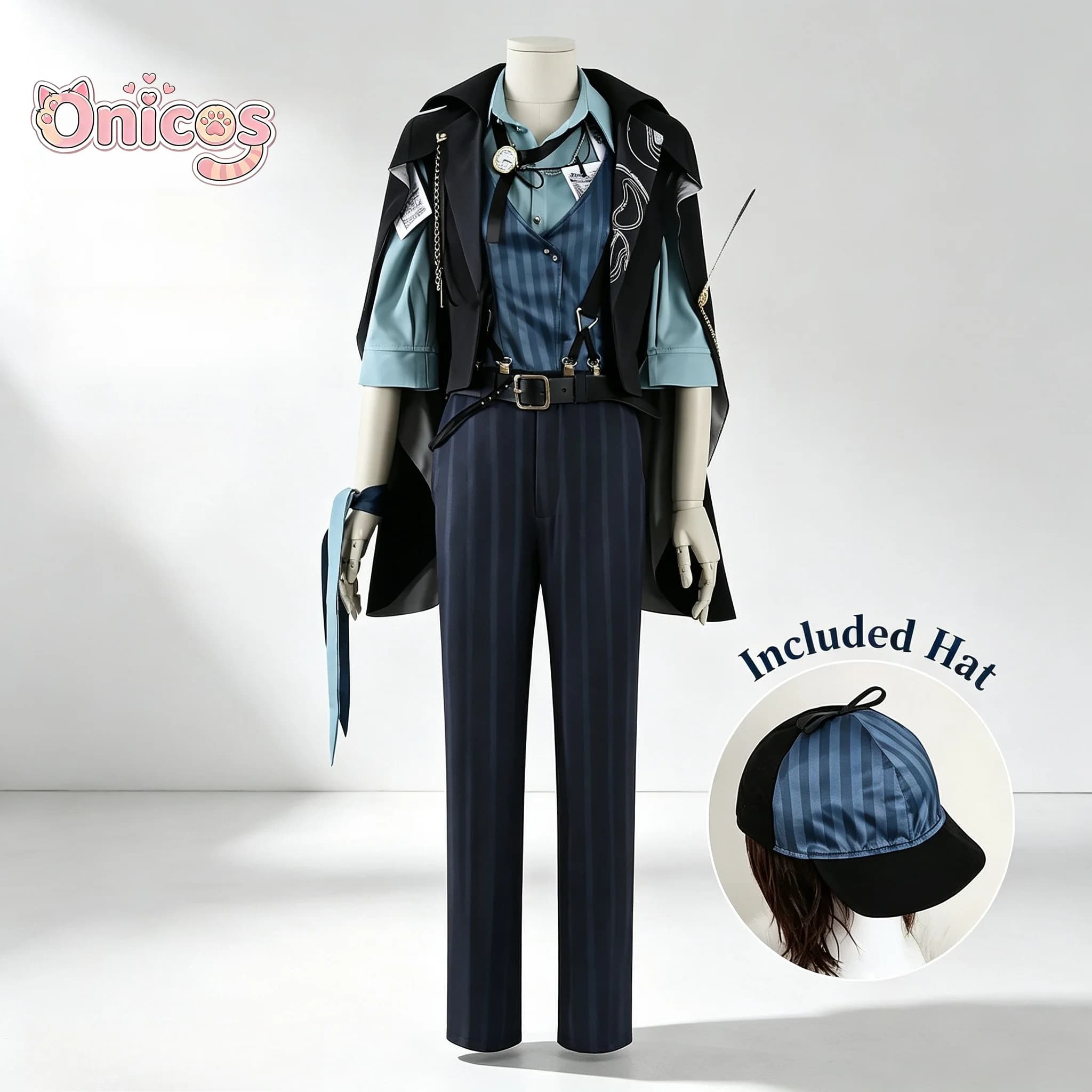 REIGN OF NIGHTFALL Joey‌ Tick‌ Cosplay Costume Men Handsome Game Outfit Halloween Carnival Party Onicos