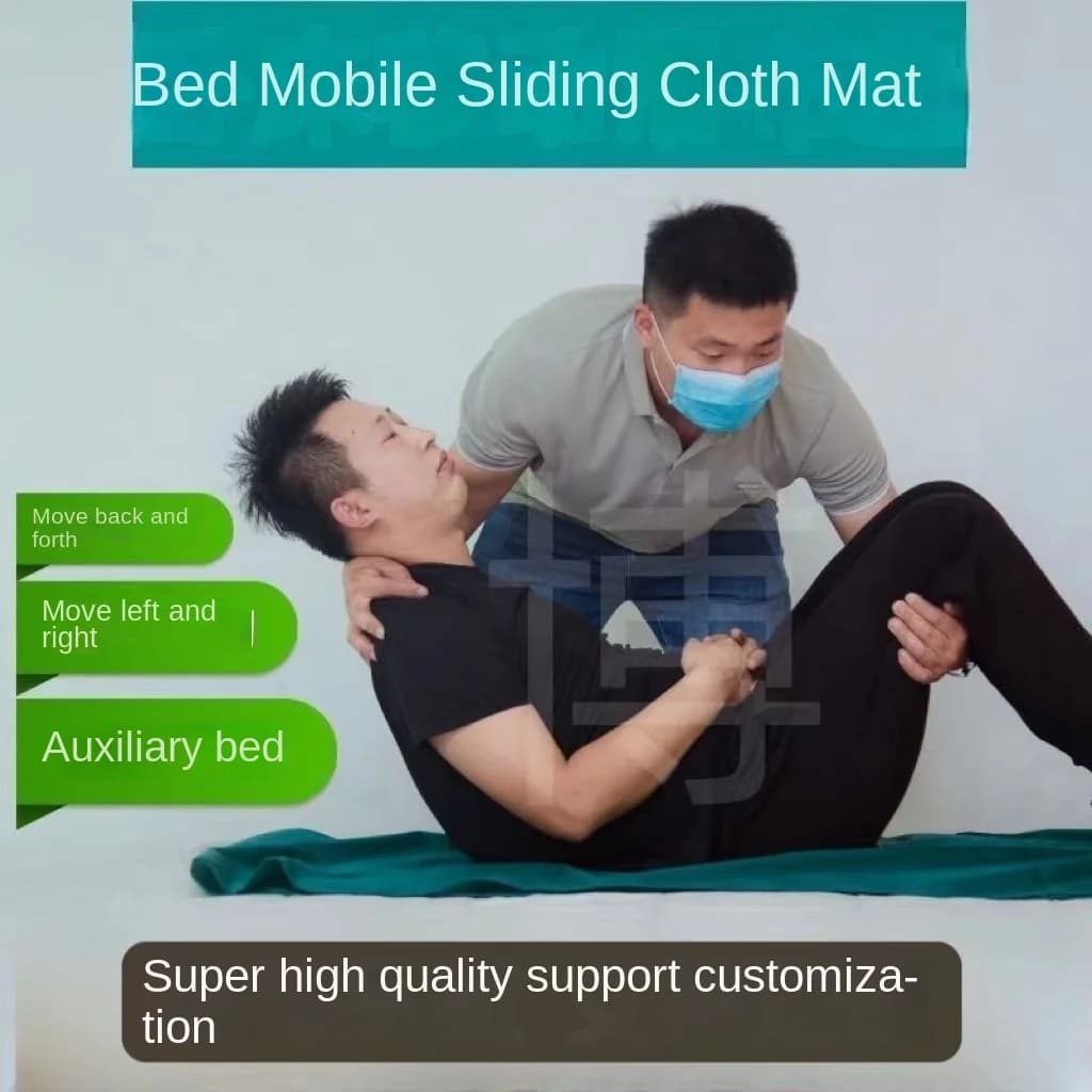 Patient Turning Slide Sheet, Bed Rest Paralysis Nursing Auxiliary Cloth, Medical Care Tool for Bedridden Elderly