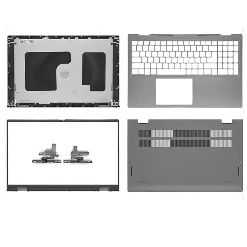 Nuova custodia per laptop per Dell Inspiron 15 Pro 5510 5515: cover posteriore LCD, cover superiore, cornice anteriore, cerniere, poggiapolsi superiore, cover inferiore, scocca.