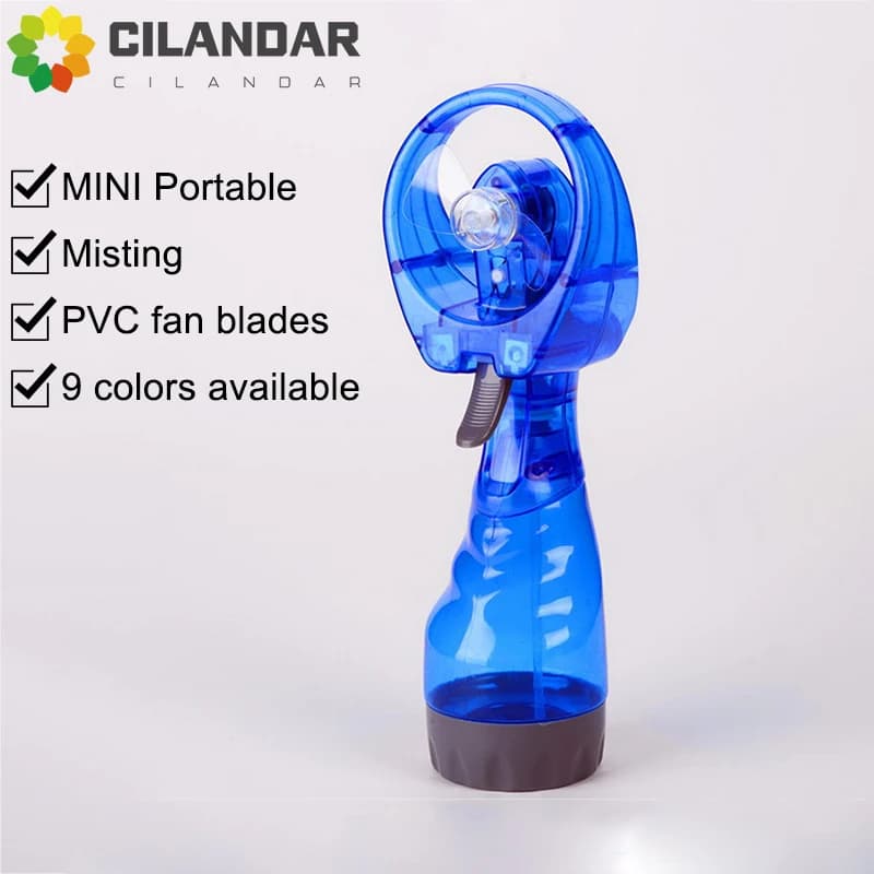 Fresh summer water spray fan mini spray fan portable fan cooling fan kettle electric fan
