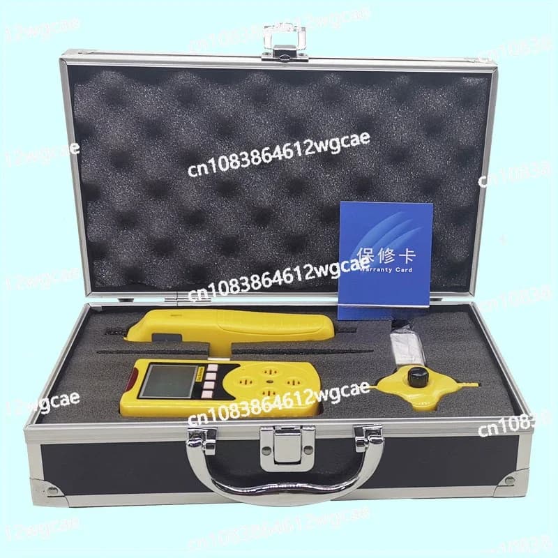 Rilevatore di gas 4 in 1 per monossido di carbonio, cloro, dossido di cloro e anidride carbonica